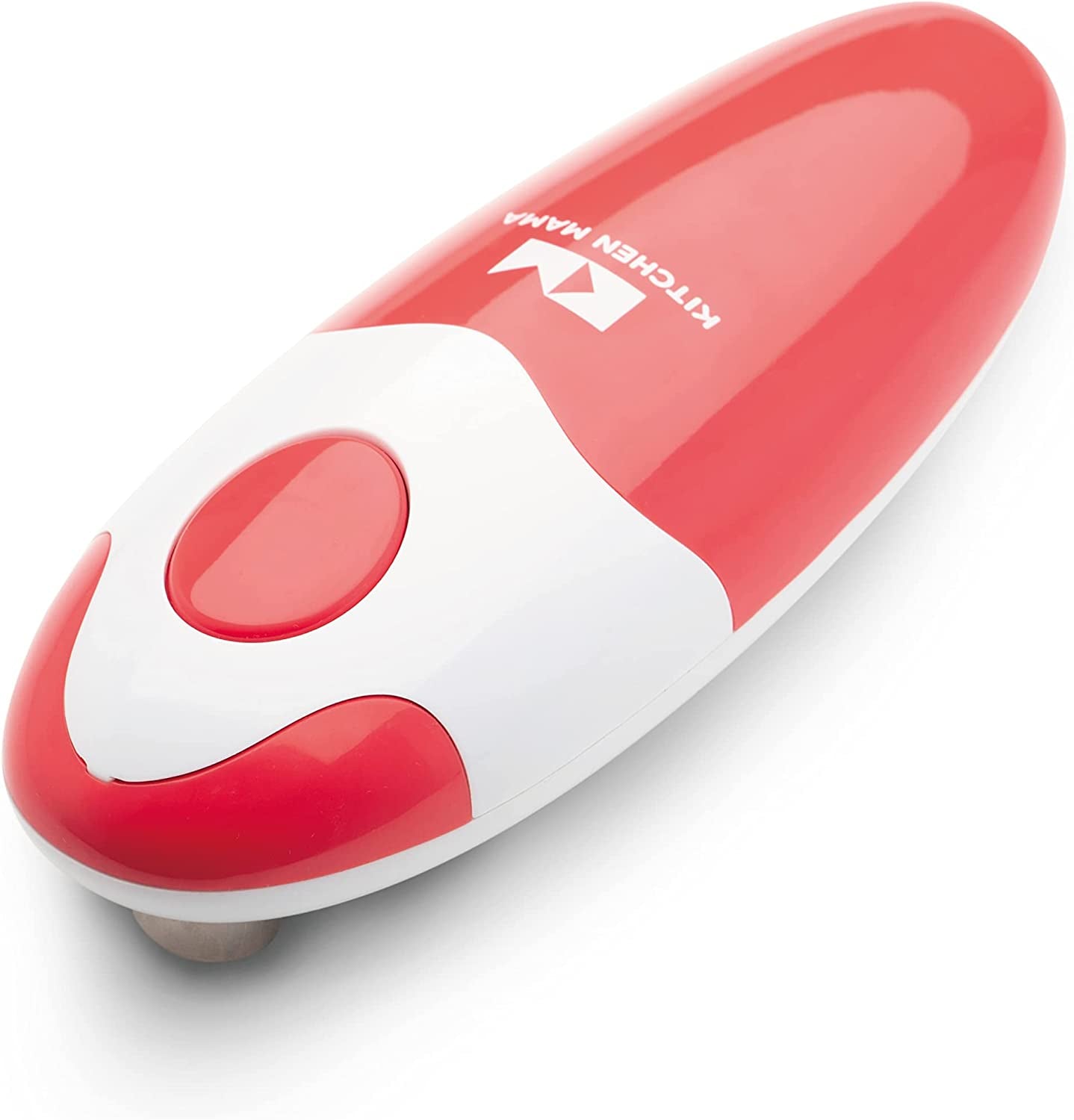 Automatic Electric Can Opener: Hands-Free Operation for Smooth Edges - Red